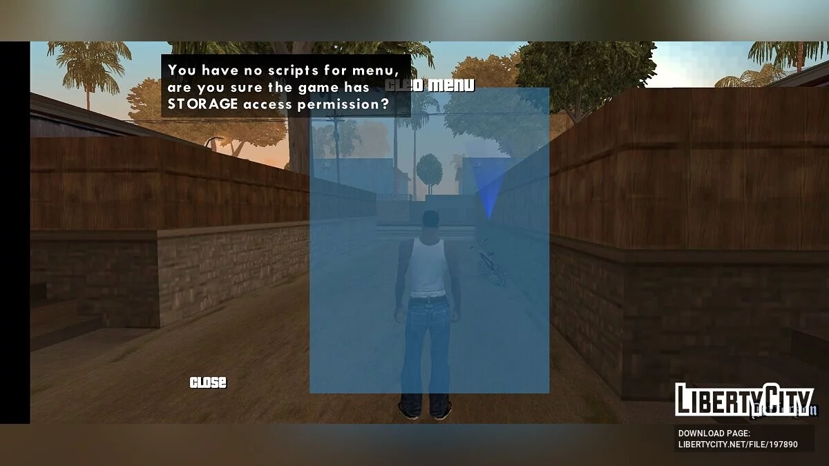 AModLoader без папки data / GTA San Andreas (iOS, Android)