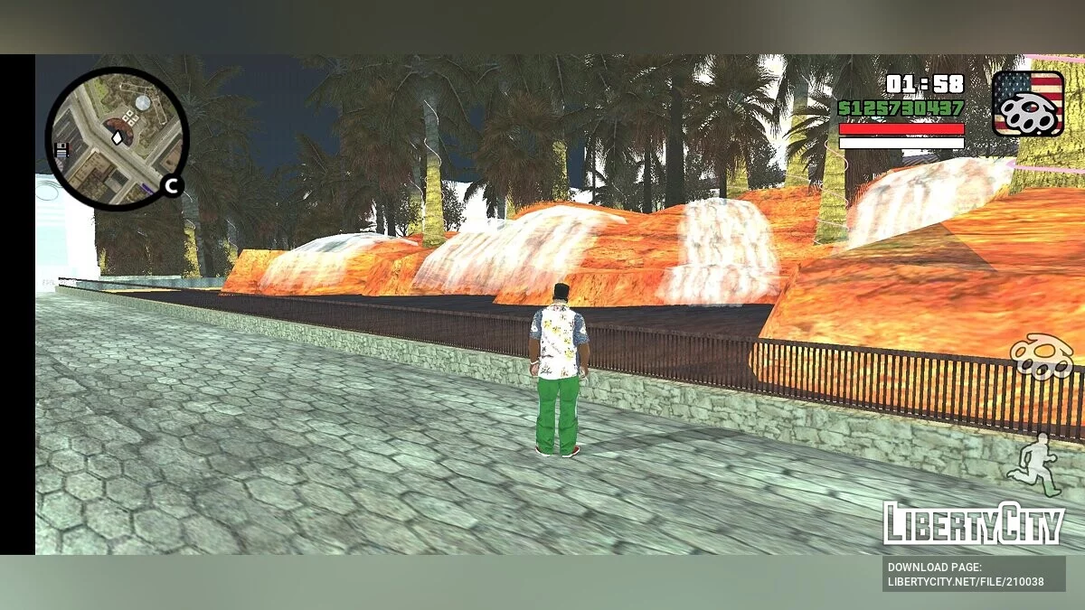 Исправление анимированых текстур / GTA San Andreas (iOS, Android)