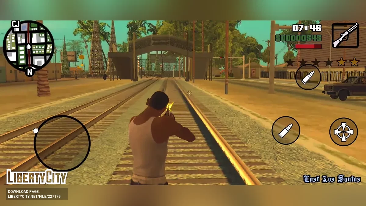 Исправление винтовки / GTA San Andreas (iOS, Android)