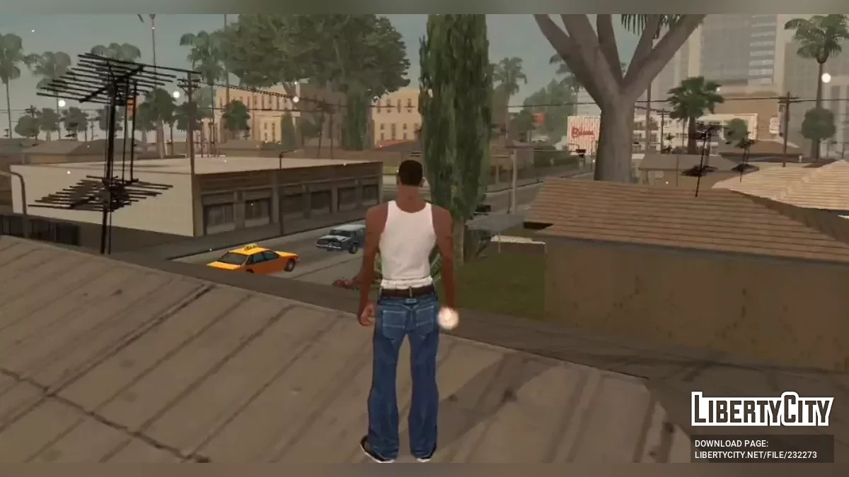 Снегопад как в Liberty City Stories / GTA San Andreas (iOS, Android)
