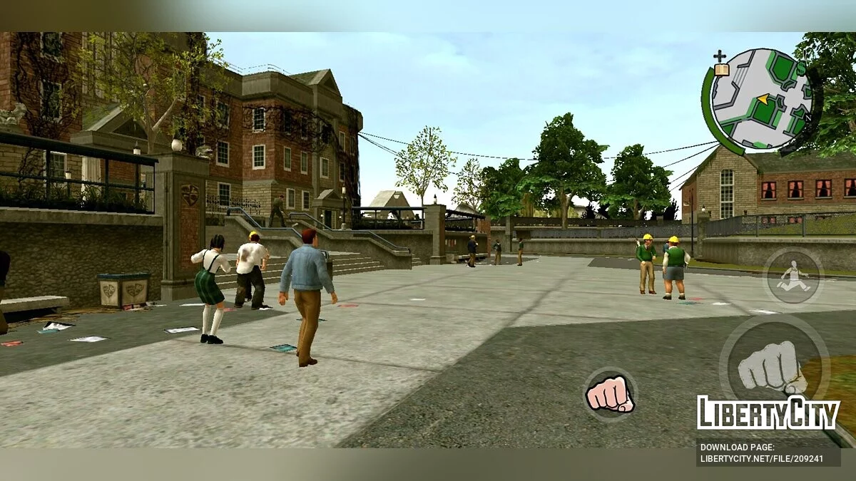 Обновлённая численность населения в Буллворде / Bully: Scholarship Edition