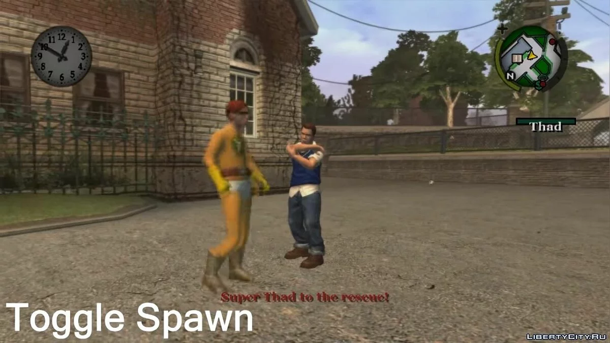Super Thad Bodyguard / Супер-охранник Тед! / Bully: Scholarship Edition