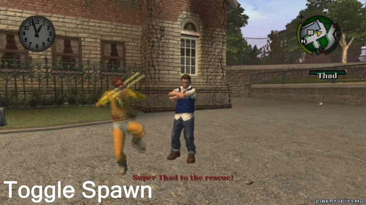 Super Thad Bodyguard / Супер-охранник Тед! / Bully: Scholarship Edition