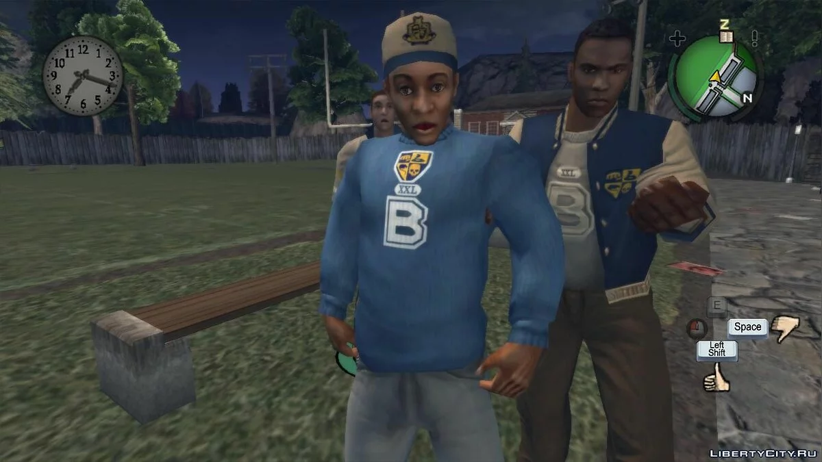 Вид от первого лица/First person mod / Bully: Scholarship Edition