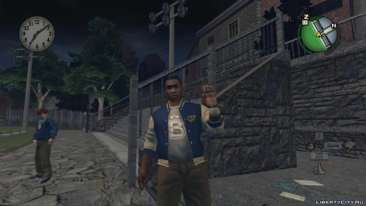 Вид от первого лица/First person mod / Bully: Scholarship Edition
