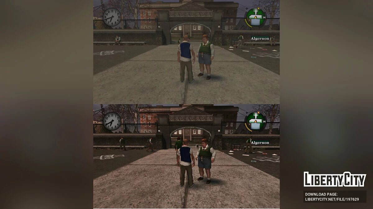 Bully SE — улученная графика / Bully: Scholarship Edition