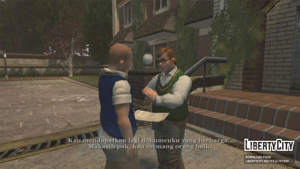 Перевод на индонезийский язык / Bully: Scholarship Edition