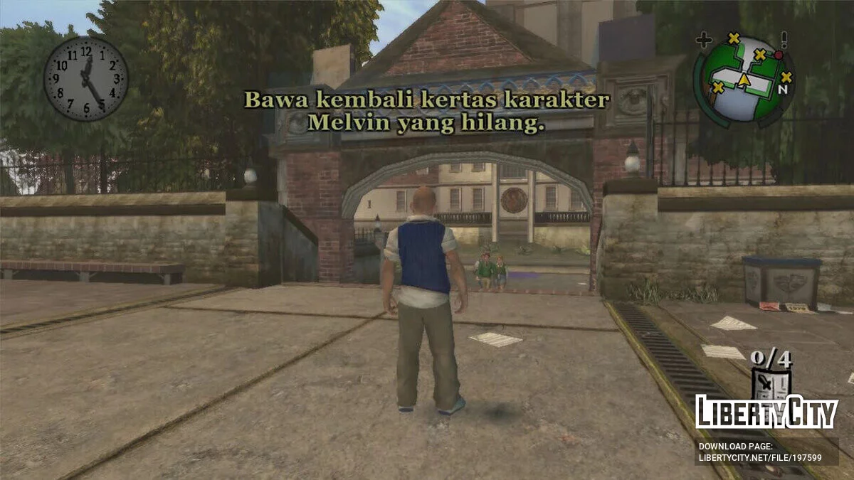 Перевод на индонезийский язык / Bully: Scholarship Edition