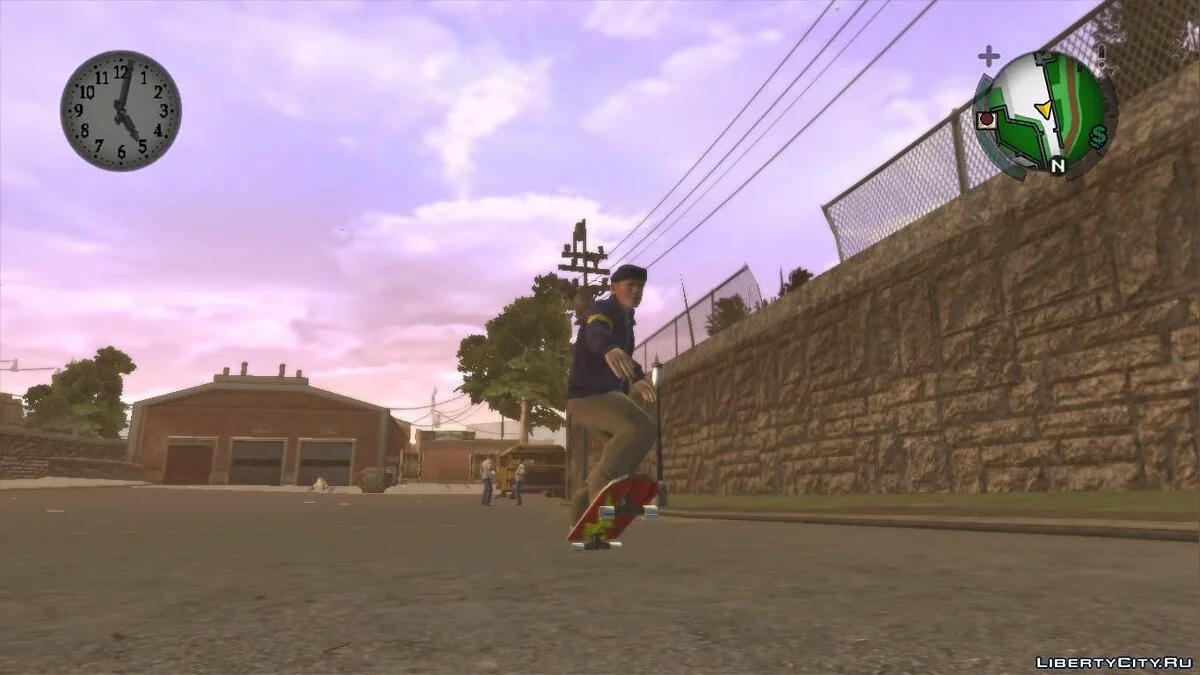 Раскраска скейтборда из первого трейлера/First Bully Trailer's Skateboard / Bully: Scholarship Edition