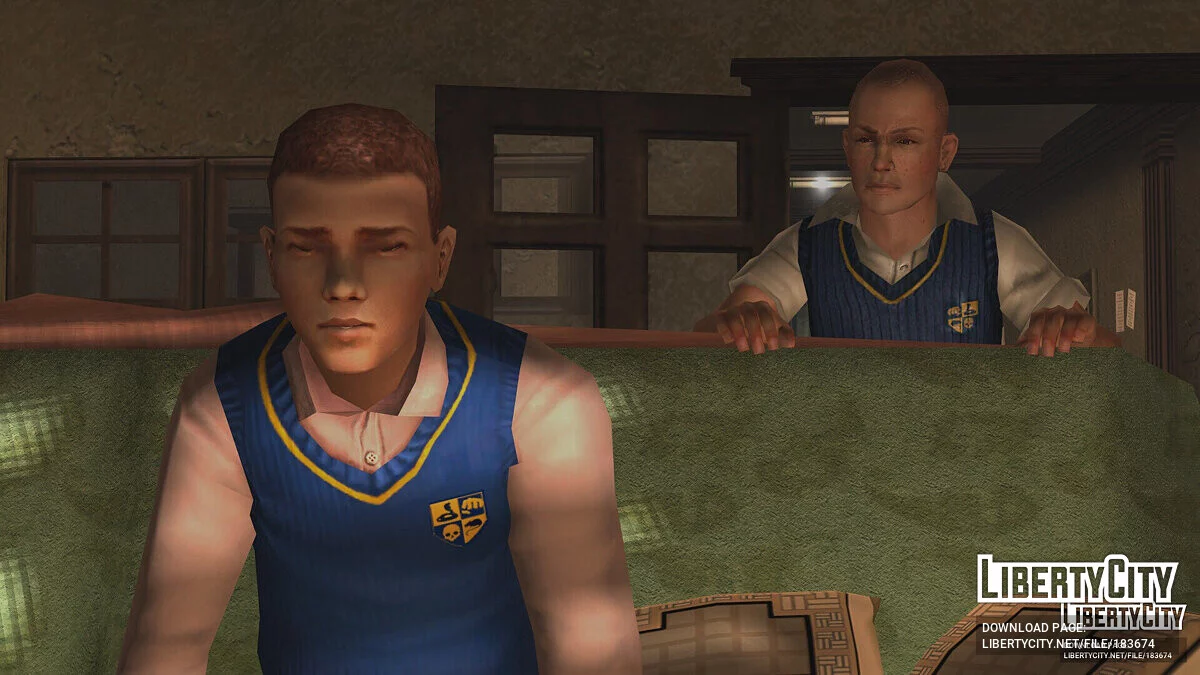 Исправленная одежда игрока / Bully: Scholarship Edition