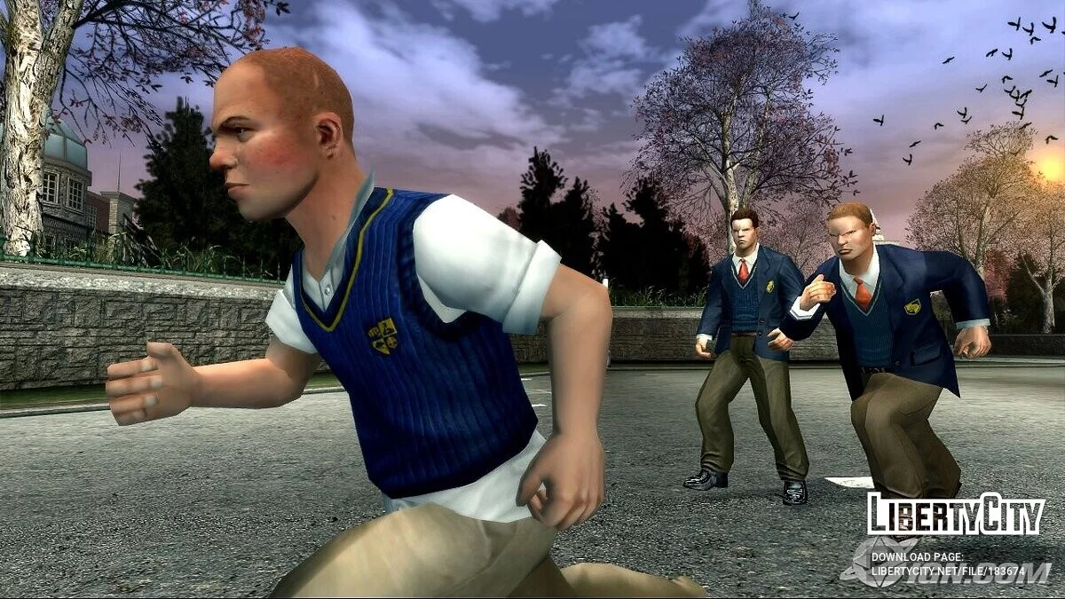 Исправленная одежда игрока / Bully: Scholarship Edition