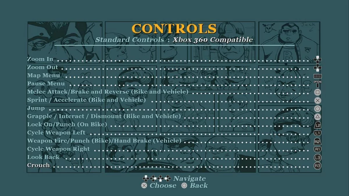 Кнопки от DualShock 4 / Bully: Scholarship Edition