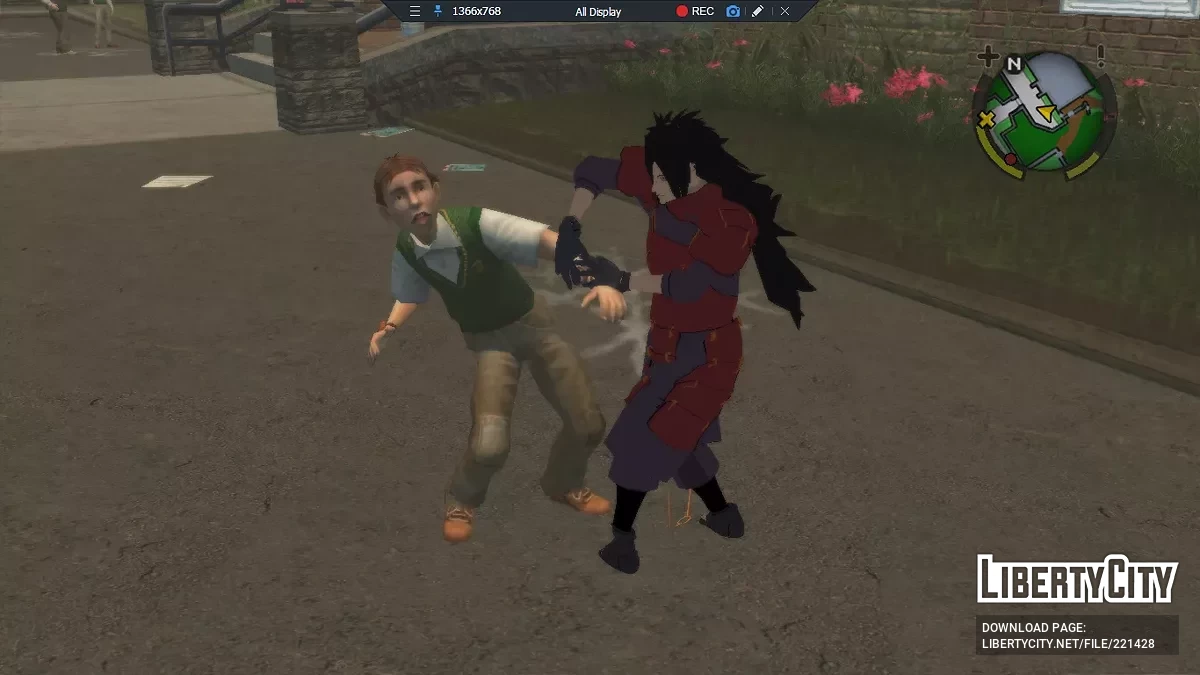 Скин Мадара Учиха / Bully: Scholarship Edition