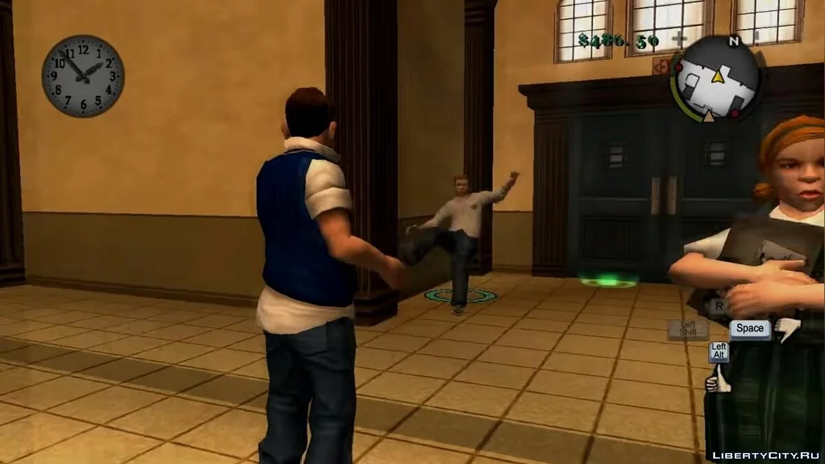 Force Push / Телекинезный толчок / Bully: Scholarship Edition