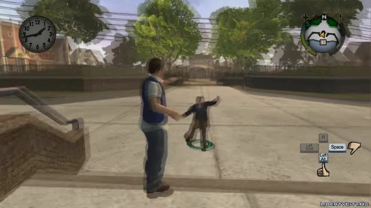 Force Push / Телекинезный толчок / Bully: Scholarship Edition