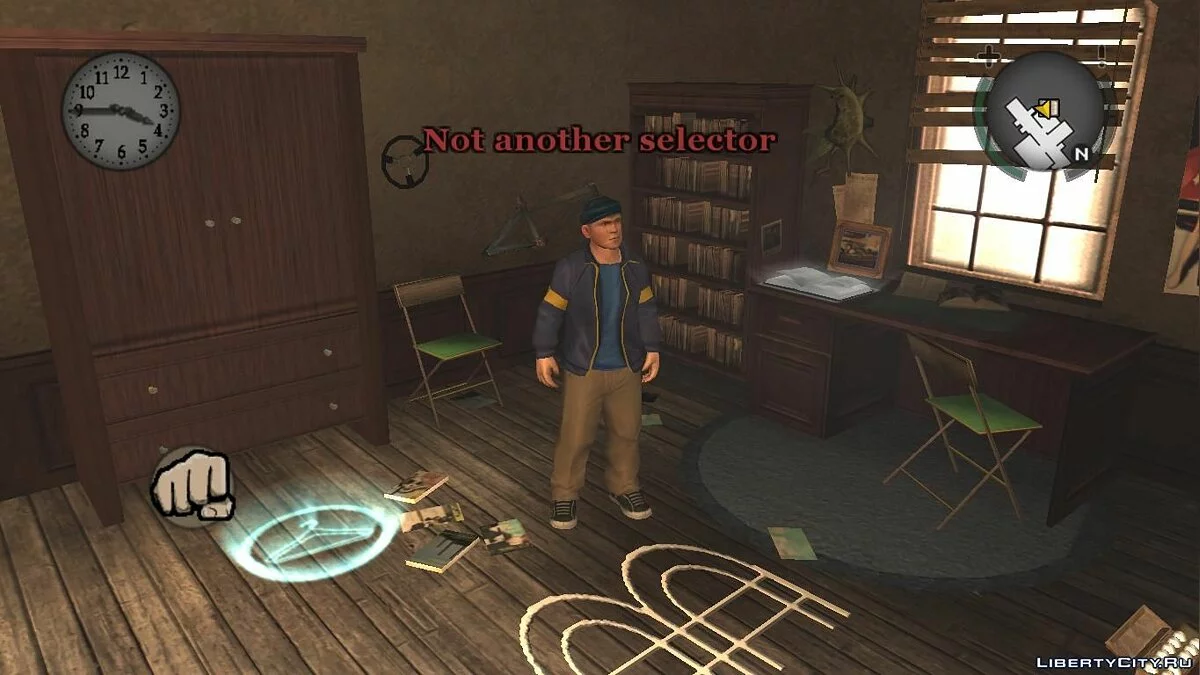 Выбор персонажа/все стили боя - Not another selector v3 / Bully: Scholarship Edition