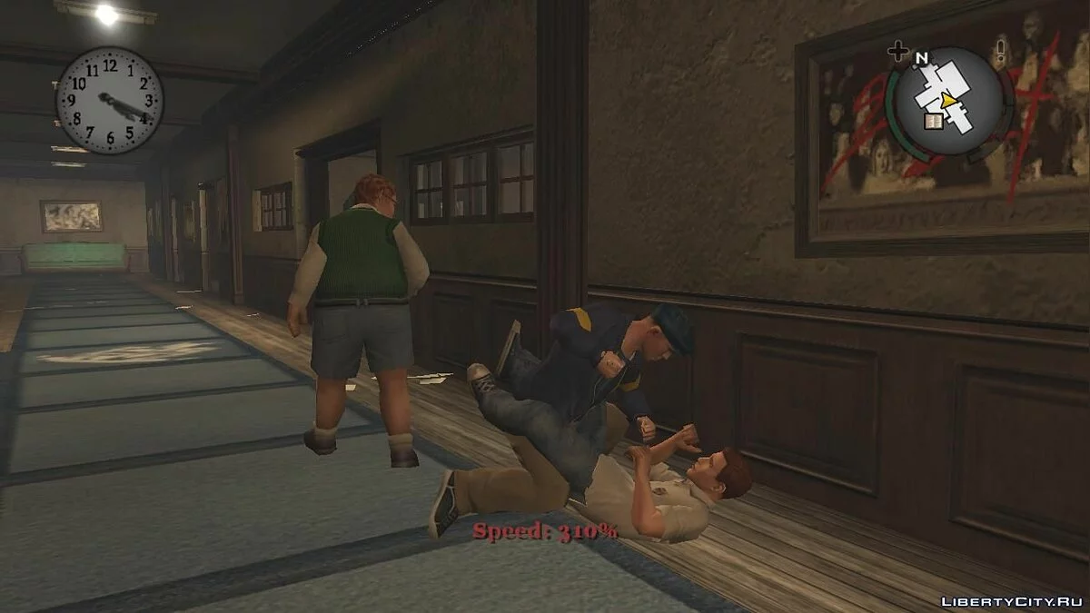 Альтернативная атака на земле / Rapid Mounted Punches! / Bully: Scholarship Edition