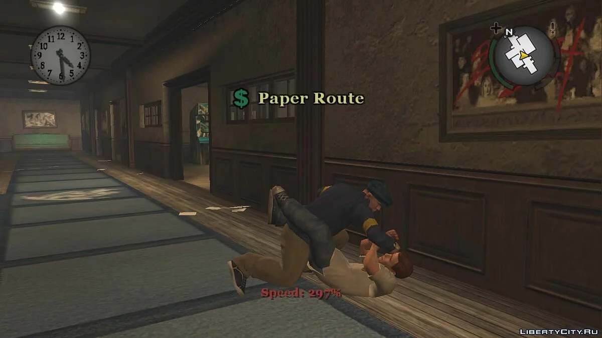 Альтернативная атака на земле / Rapid Mounted Punches! / Bully: Scholarship Edition