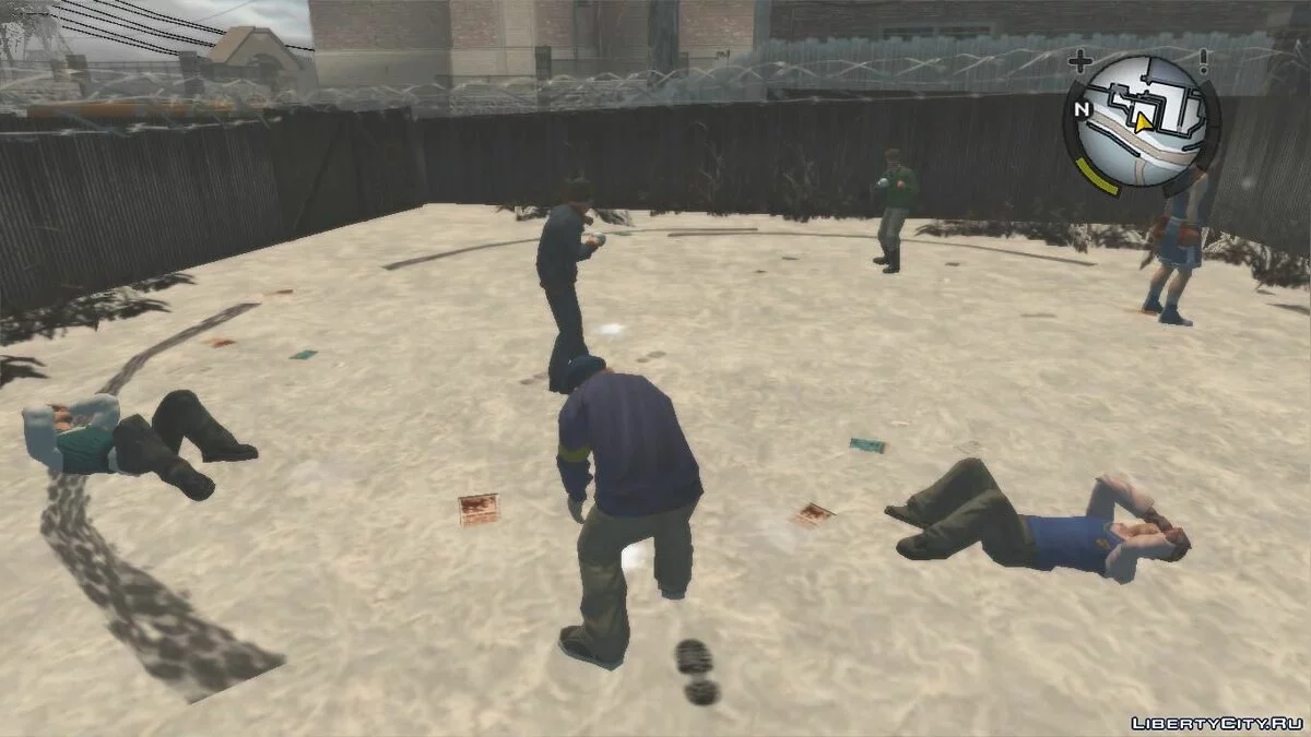 Игра в снежки / Showball fights / Bully: Scholarship Edition