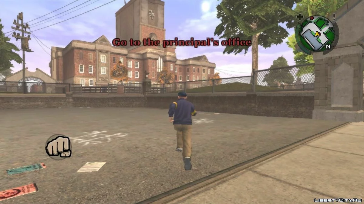 Удалённая миссия - Damon in trouble (The paddle) mission recreation / Bully: Scholarship Edition