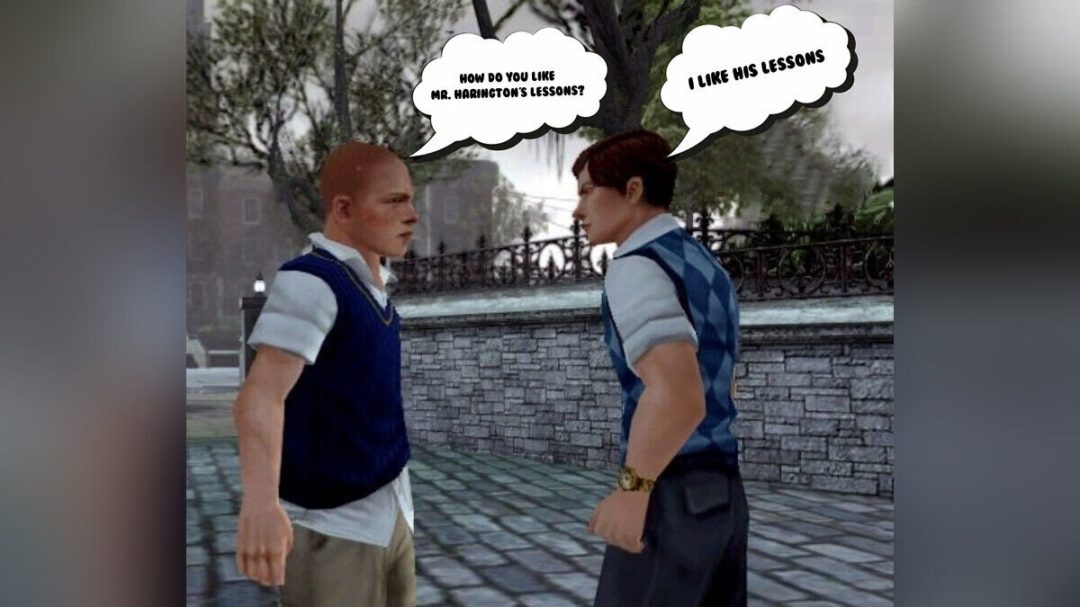 Скачать Социальные разговоры (для Anniversary Edition) для Bully:  Scholarship Edition