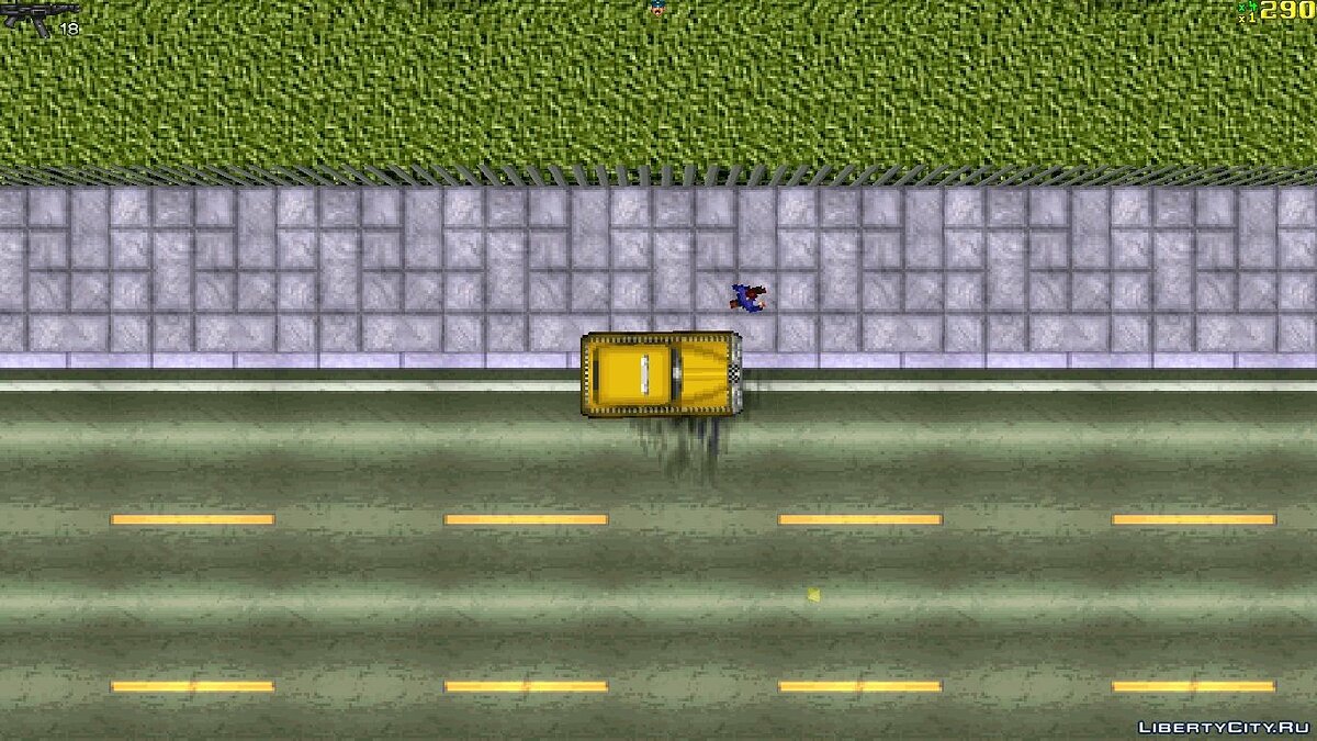 5th Element Taxi для GTA 1 - Картинка #1