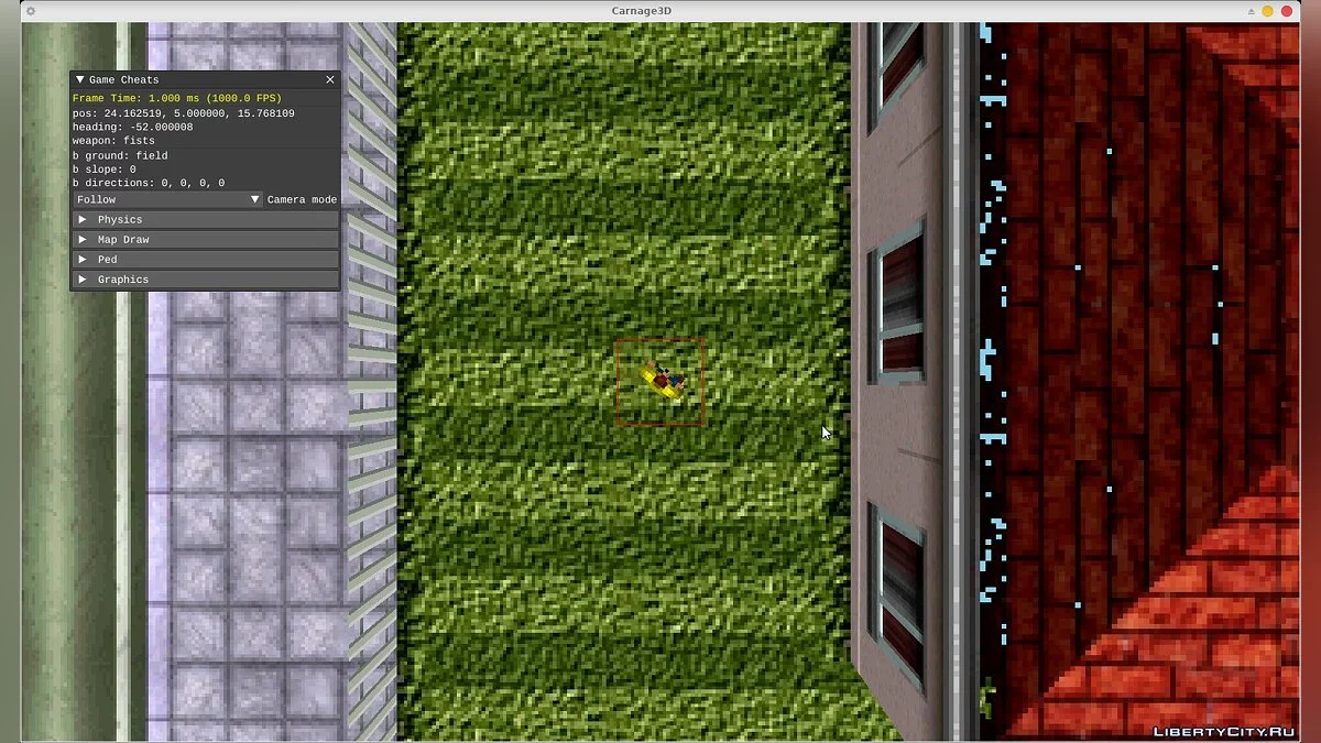 Carnage3D - Ремейк GTA 1 с открытым исходным кодом / GTA 1
