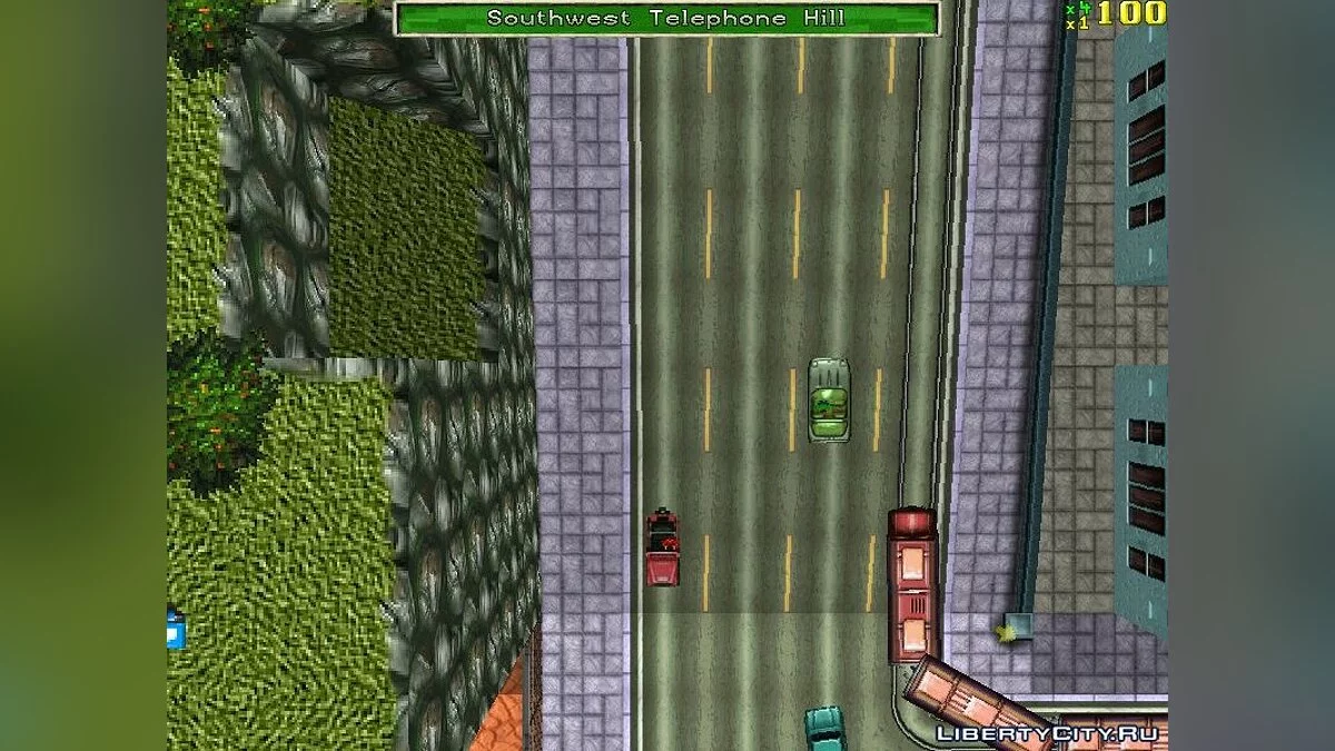Grand Theft Auto \"San Andreas trams in GTA 1\" / GTA 1
