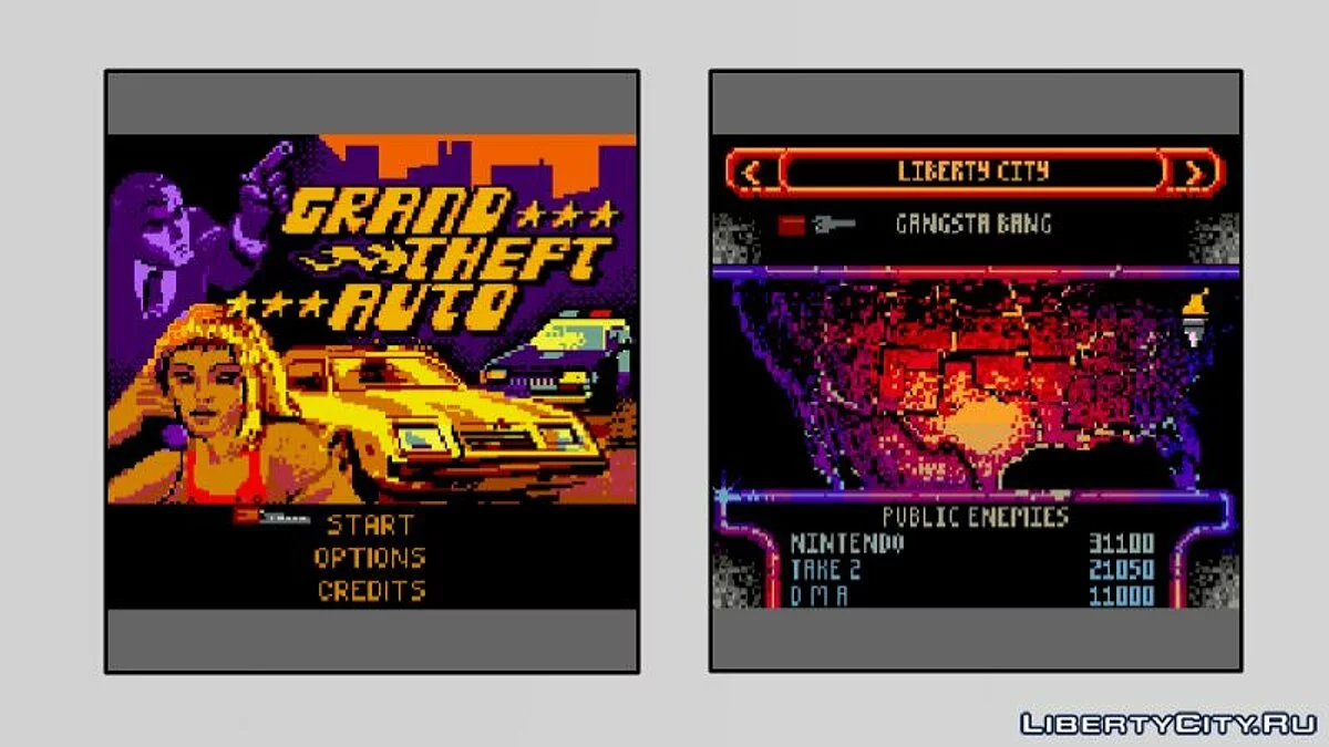 Порт GTA1(gbc) на Java / GTA 1