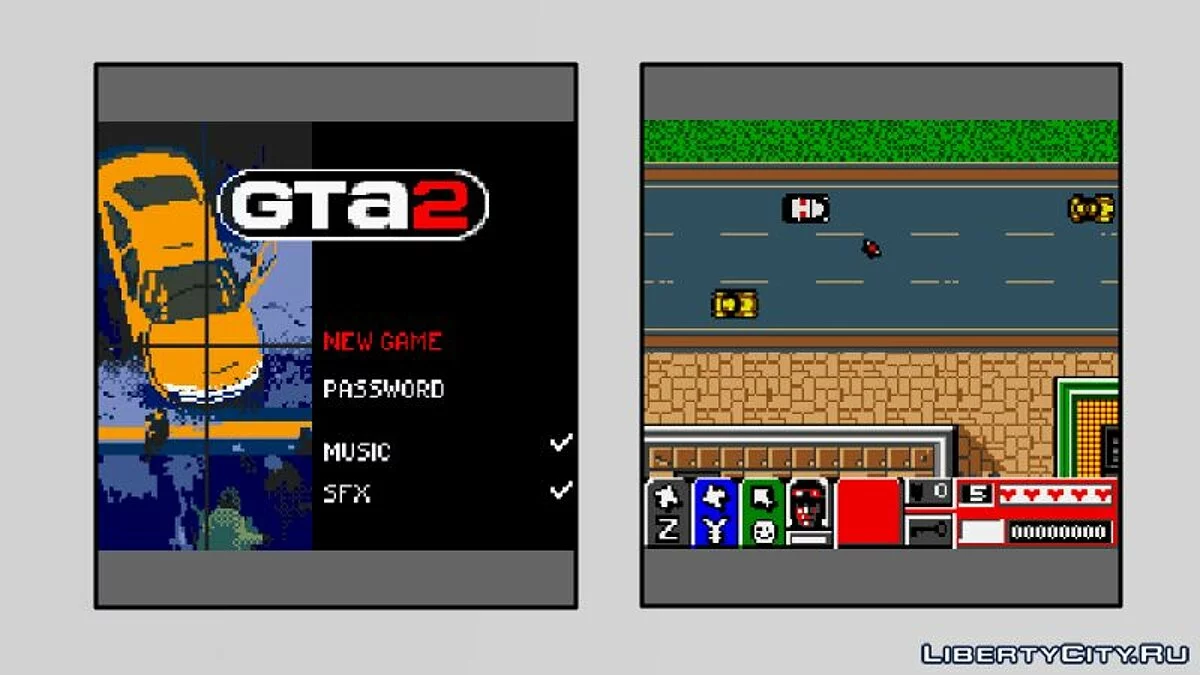 Порт GTA1(gbc) на Java / GTA 1