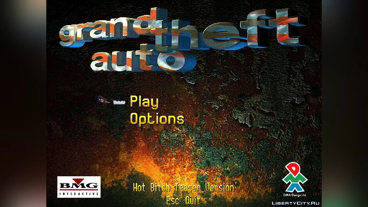 Demo GTA1 (8-bit, MS-DOS) / GTA 1