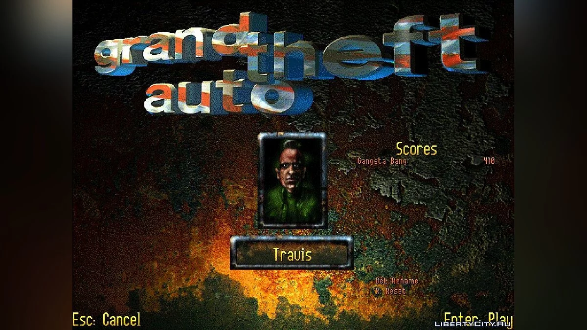Demo GTA1 (8-bit, MS-DOS) / GTA 1