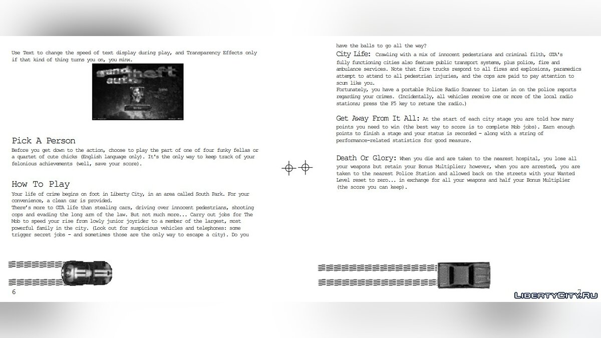 Официальный мануал по GTA 1 для GTA 1 - Картинка #2