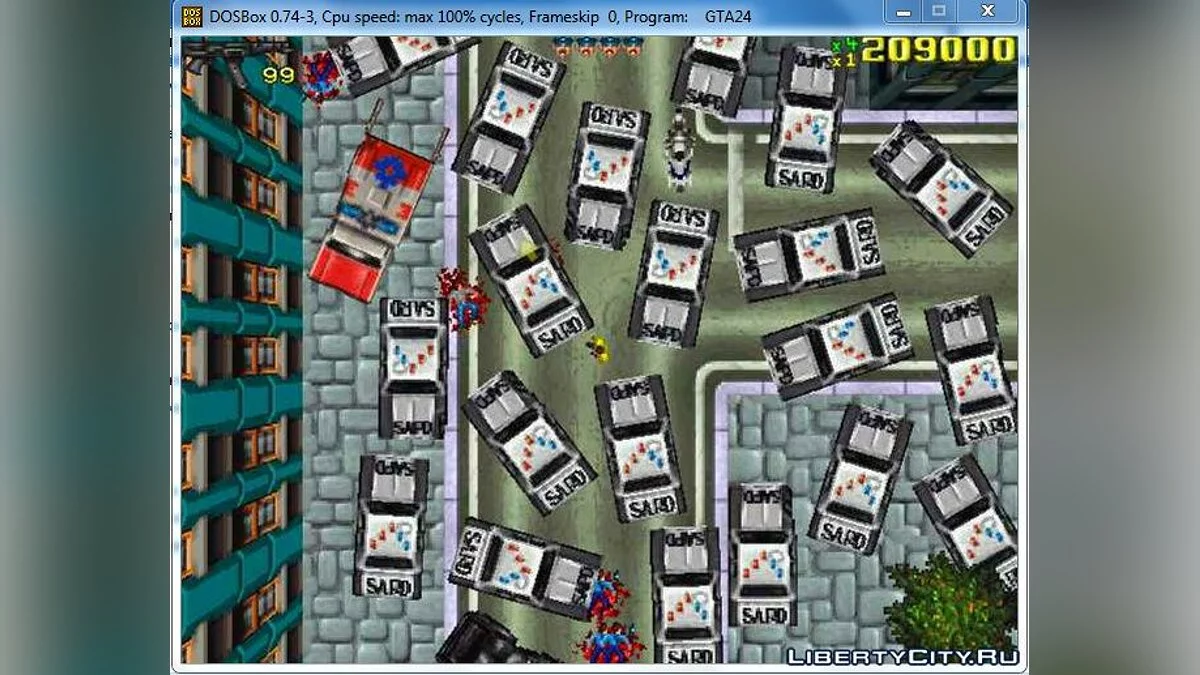 DOSBox v. 0.74-3 (+0.75-1) / GTA 1