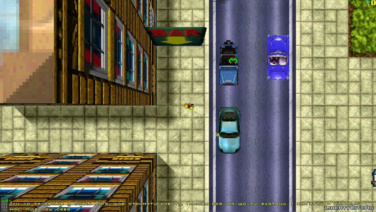 Скачать Українська локалізація GTA1 (Украинский перевод игры) для GTA 1