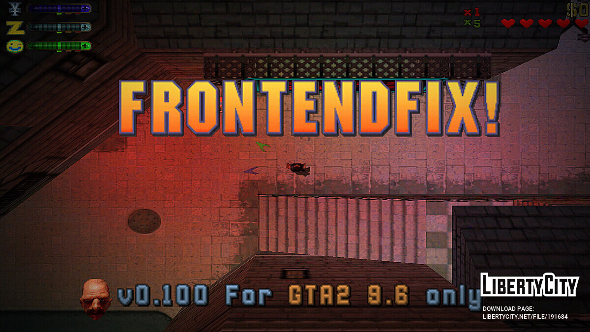 Скачать FrontendFix для GTA 2