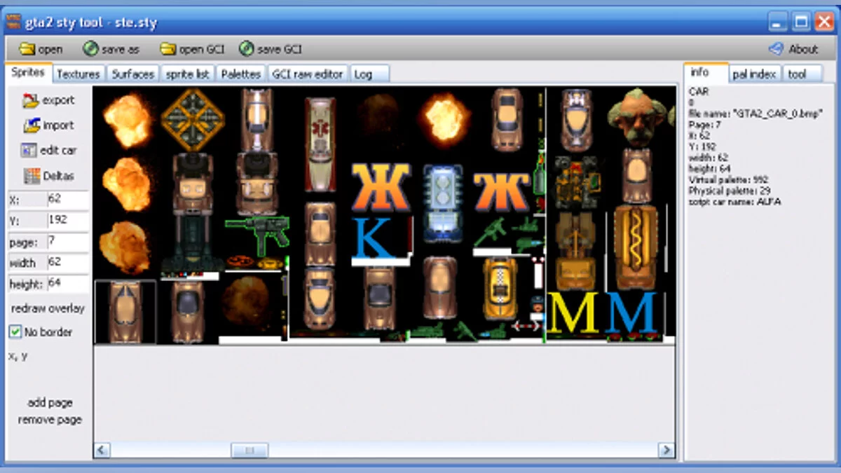 GTA 2 "STY Tool (Build 170211)" / GTA 2