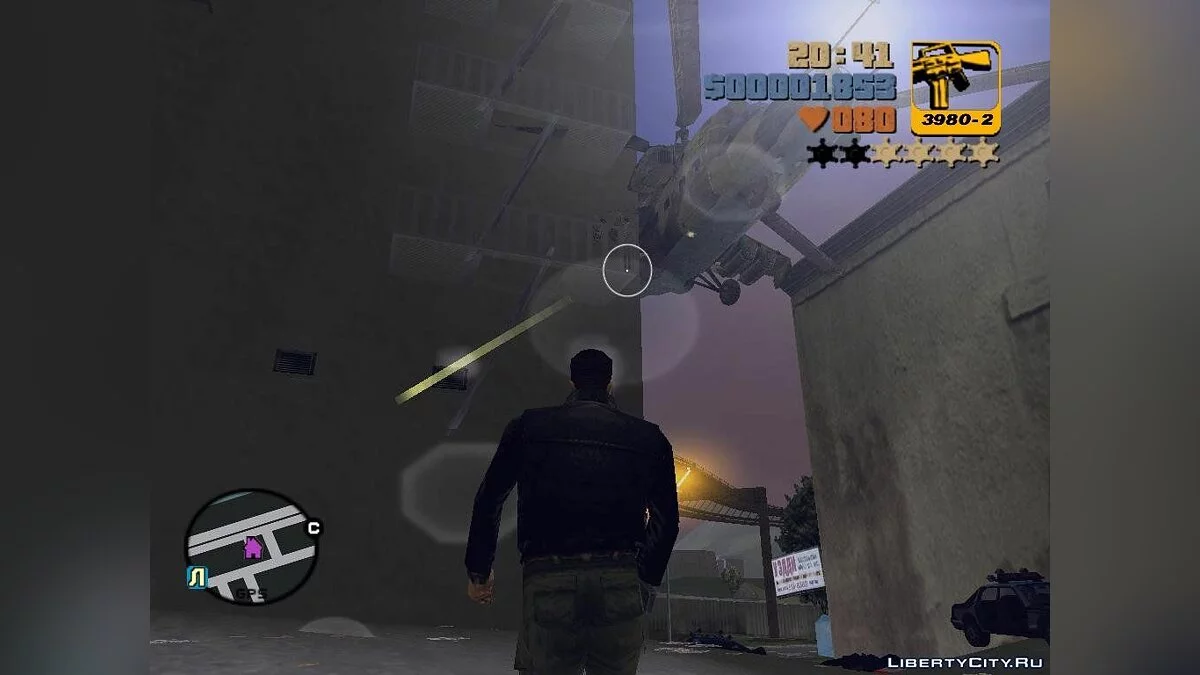 Ми-35М из Сталкера Зов Припяти / GTA 3