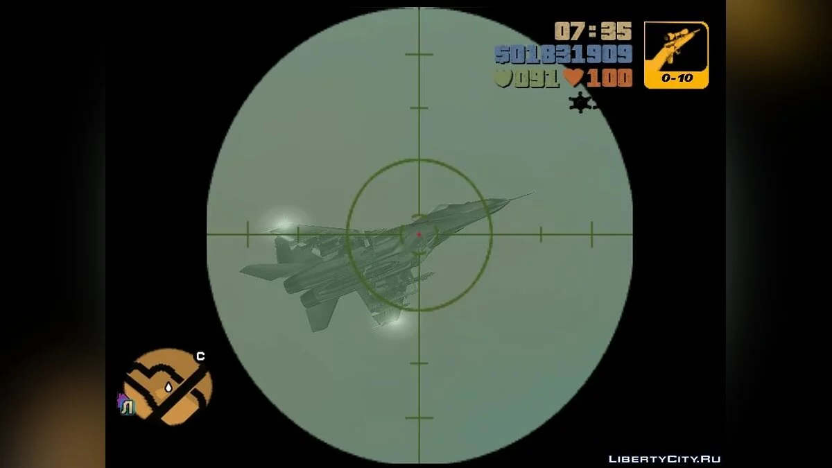 МиГ-29 из Call of Duty / GTA 3