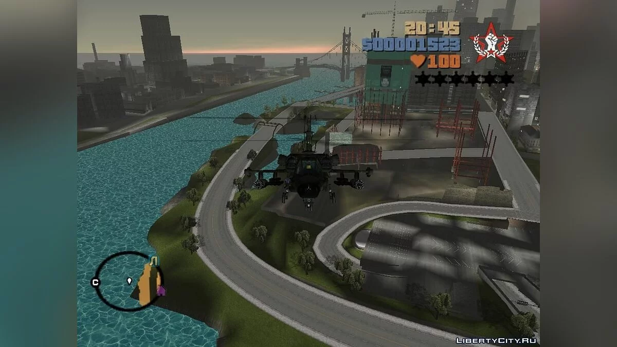 Ка-50 для мода Aircrafts / GTA 3