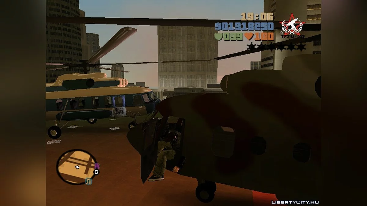 Ми-17 полицейский / GTA 3