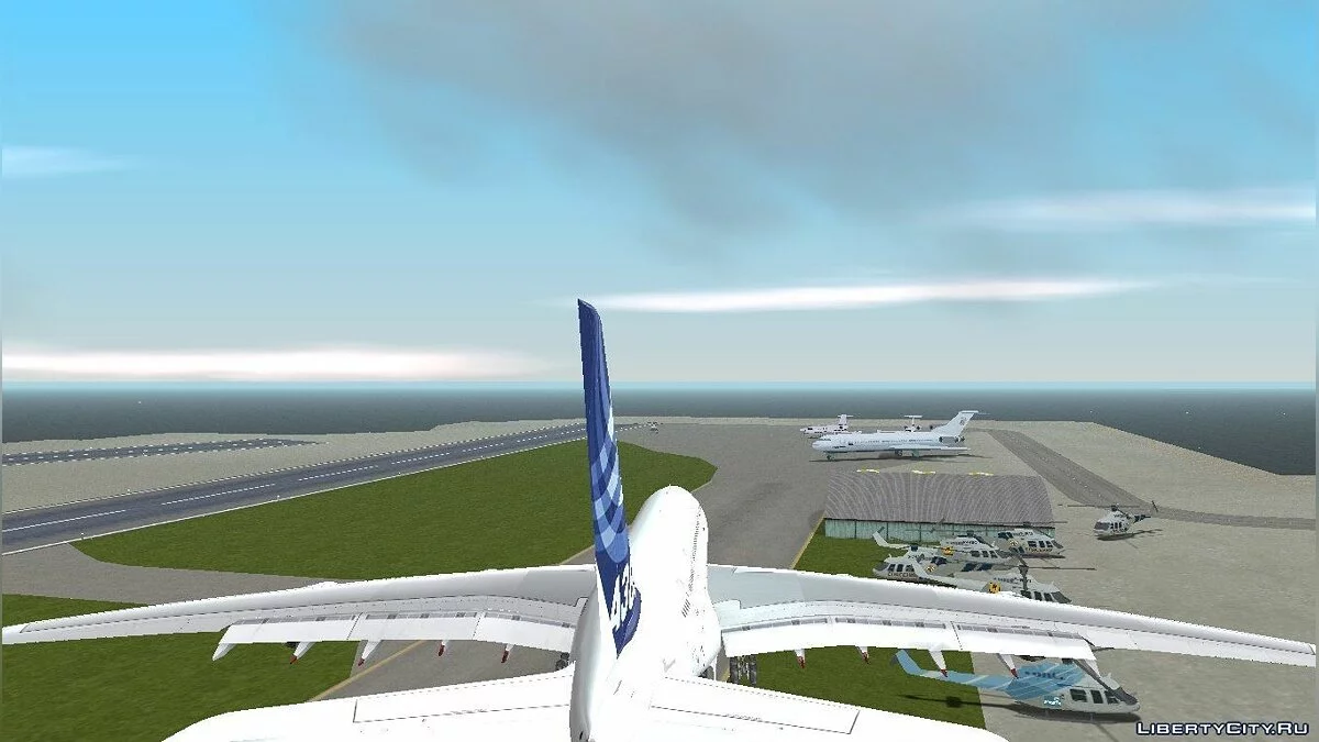 Airbus A380-800 F-WWDD Etihad Titles / GTA 3