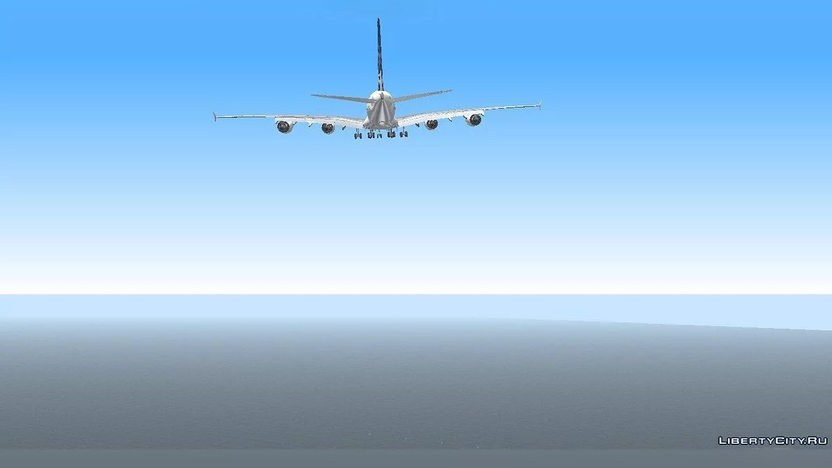 Airbus A380-800 F-WWDD Etihad Titles / GTA 3