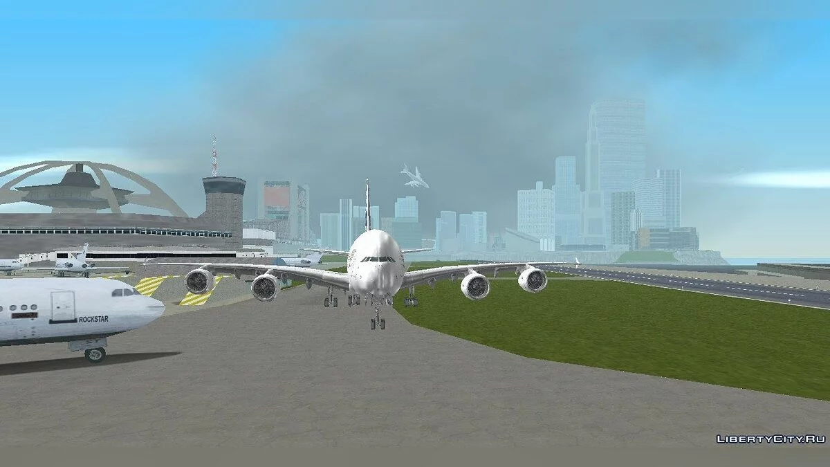Airbus A380-800 F-WWDD Etihad Titles / GTA 3