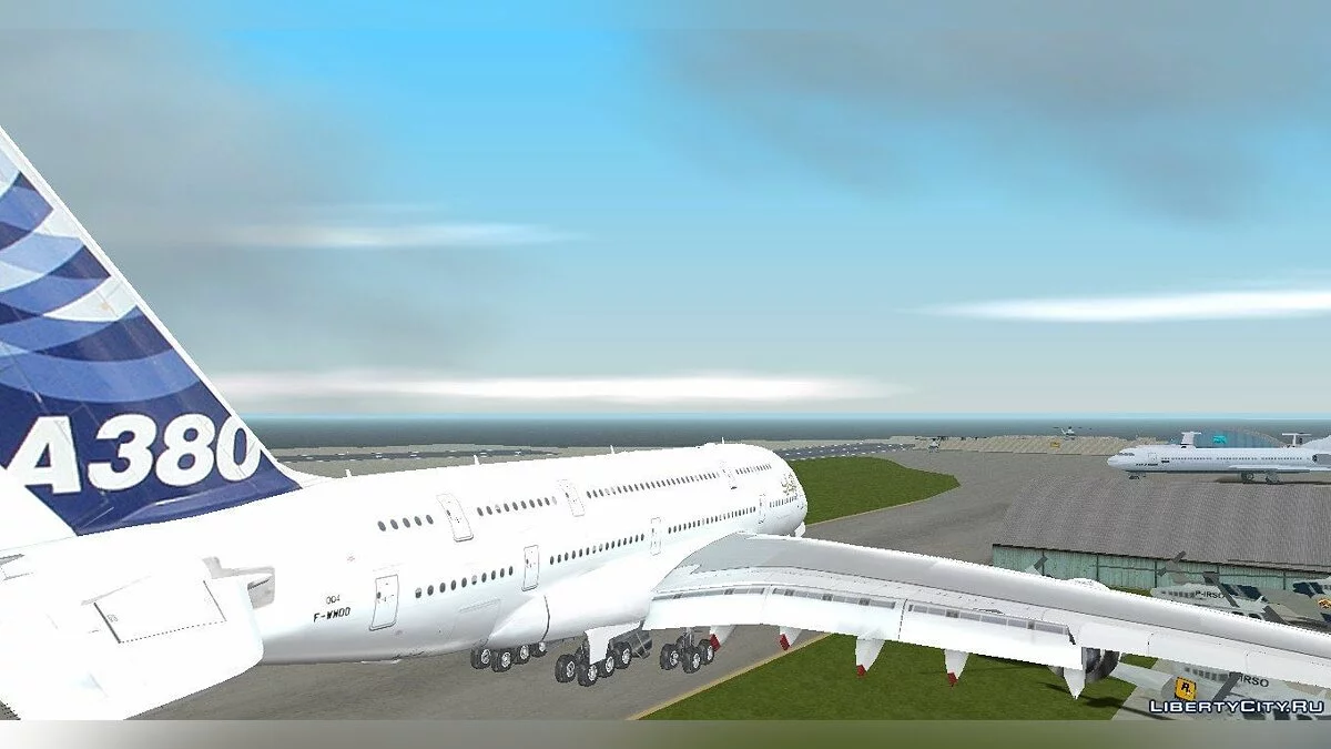Airbus A380-800 F-WWDD Etihad Titles / GTA 3