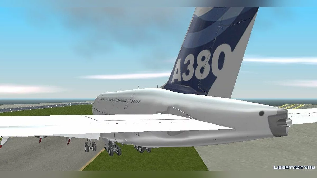 Airbus A380-800 F-WWDD Etihad Titles / GTA 3