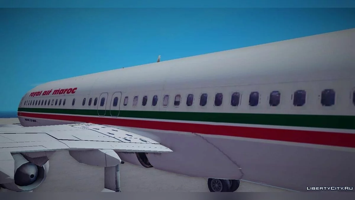 Boeing 737-8B6 Royal Air Maroc (RAM) / GTA 3