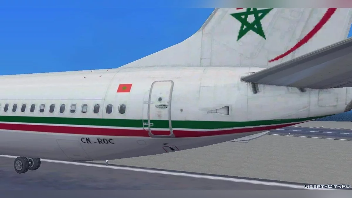 Boeing 737-8B6 Royal Air Maroc (RAM) / GTA 3