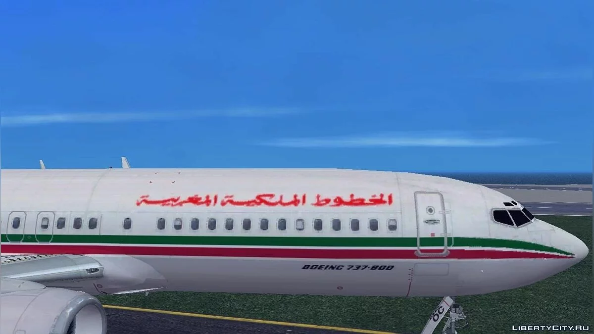 Boeing 737-8B6 Royal Air Maroc (RAM) / GTA 3