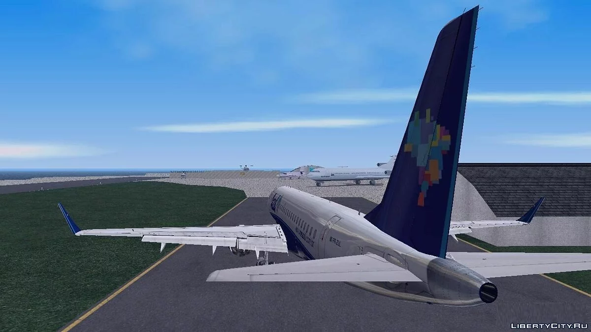 Embraer ERJ-190 Azul Brazilian Airlines (PR-ZUL) / GTA 3